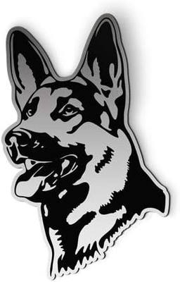 German Shepherd Magnet for Car, Fridge, Locker, 3 in