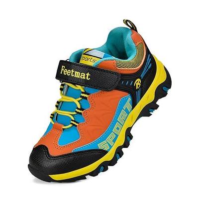 QANSI Boys Sneakers Waterproof Kids Tennis Running Hiking Shoes