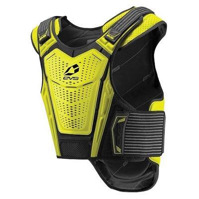EVS Sports Sport Vest | Articulating Spine Protection, Foam Chest Panels, Adjustable Fit, and Low-Profile Design | Segmented spine protection with impact-absorbing chest shield, adjustable kidney belt, slim profile, padded shoulder straps