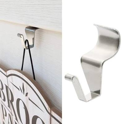 Cozcty Vinyl Siding Hooks, (8 Pack) No Drilling Siding Clips for Hanging Outdoor Decorations and String Lights, Reusable Heavy-Duty Wreath Hangers for Hanging Front Porch Patio Decor