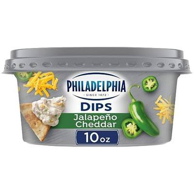 Philadelphia Dips Jalapeno Cheddar Cream Cheese (10 oz Tub)
