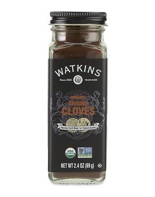 Watkins Gourmet Organic Spice Jar, Ground Cloves, 2.4 Ounce