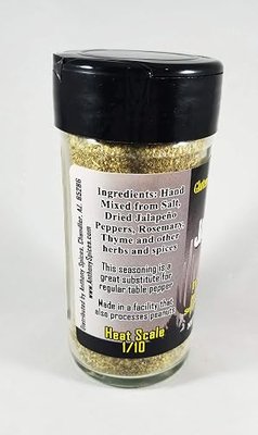 Anthony Spices Arizona Jalapeño Salt Chile Pepper Seasoning - Glass Shaker Bottle
