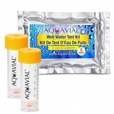 Water Testing Kit 2 Pack - E Coli and Coliform Test for Drinking, Pool, Pond, Lake, Well Quality - Bacteria Tester
