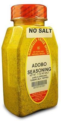 Marshalls Creek Kosher Spices, (st07), ADOBO SEASONING NO SALT 11 oz