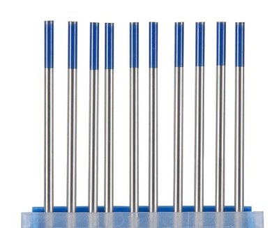 TIG Welding Electrodes 2% Lanthanated WL20 (EWLa-2) Blue 3/32" 10 Pack