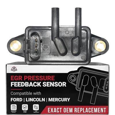 EGR Pressure Feedback Sensor - Compatible with Ford, Lincoln, Mercury - Aerostar, Bronco, Contour, Crown Victoria, E-150, E-150 Club Wagon - EGR Position Sensor - Dpfe Sensor - Replaces DPFE15