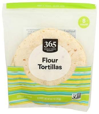365 by Whole Foods Market Flour Tortillas, 10.7 OZ