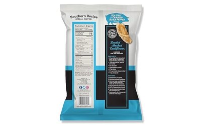 Southern Recipe Small Batch Pork Rinds | Sea Salt & Cracked Black Pepper Chicharrones | Keto Friendly, Gluten Free, Low Carb Food | 7g Collagen Per Serving | High Protein | 4 Oz Bag (Pack of 6)