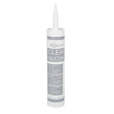 Aquascape Clear Silicone Sealant, Safe for Fish and Plants, 10.1-Ounce Caulk Tube | 82000