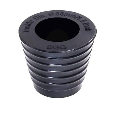 DGQ Patio Umbrella Cone Umbrella Wedge Plug for Patio Table Hole Opening 2-2.5 Inch (Black)