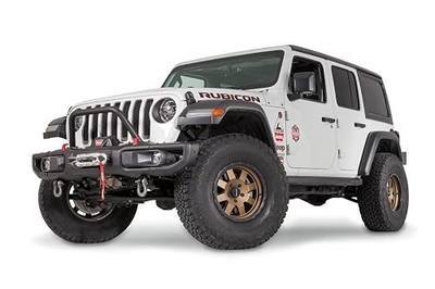WARN 102350 Jeep JL OE Rubicon Front Bumper Grille Guard Tube, Mid-Height