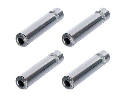 4 Rean Neutrik NYS2202P All Metal 2 Pole 1/4" Mono Cable Jack TS Female