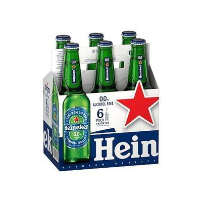 Heineken Non-alcoholic Beer, 11.2 Oz, 6 Ct