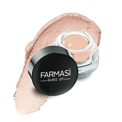 FARMASi Pro to Fit Eyeshadow Primer, Nude Eye Primer for Crease-Free Eyeshadow and Makeup Looks, Lasts All Day 0.11 fl oz