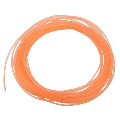 High Performance Round Belting, PU Belt Polyurethane Round Belt for Drive Orange (4mmx10m)