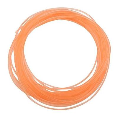 High Performance Round Belting, PU Belt Polyurethane Round Belt for Drive Orange (2mmx10m)