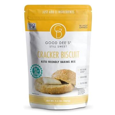 Good Dees Low Carb Baking Mix,Cracker Biscuit Mix, Keto Baking Mix, Gluten Free, No Sugar Added, Grain-Free, Soy-Free, Diabetic, Atkins & WW Friendly (3g Net Carbs, 10 Servings)
