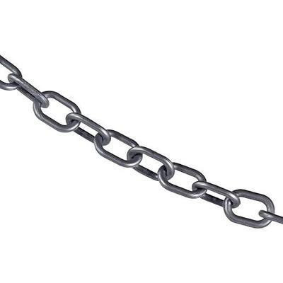 Mr. Chain 1" x 25' Silver Plastic Safety Chain 10008-25 - 1 Each