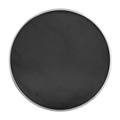 13 Inch Bass Drum Head – Double Layer Silent Mute Drum Skin, Black, Aluminum Frame, 2‑Ply Mesh, Reduces Volume – Replacement Part for Drum Set – Ideal for Practice