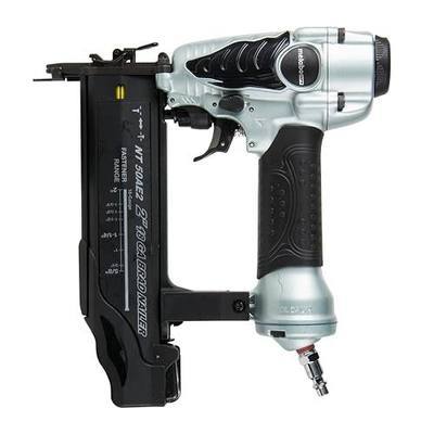 Metabo HPT Brad Nailer, Pneumatic 18 Gauge Adjustable Depth, NT50AE2 | Fires 5/8 in to 2 in Nails, Finish Trim Work, Furniture Building, Lightweight Design, Precision Fastening