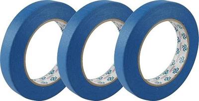 Double Bond 0.71" (18mm) x 60 Yard Professional Grade 14 Day Clean Release Painters Tape, Thin Paint Tape, Blue Masking Tape, Paint Tape, Blue Painter Tape, Painter’s Tape, Blue Tape, 3-Rolls
