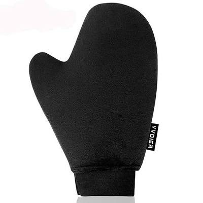 Yvoier Self Tanning Mitt Applicator - Elastic Wrist Tan Mitt Applicator Microfibre Tanning Lotion Applicator Self Tanning Glove Sunless Tanning Mitt Streak Free Tan for Tanner Spray Mousse Lotions