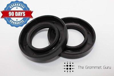 Trailer Hub Grease Seals Wheel Grease Seals Compatible with Harbor Freight Trailers - Set of 2