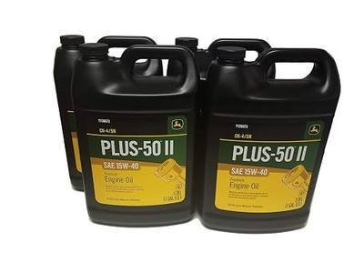 John Deere Original Equipment Plus-50 II SAE 15W-40 Oil - TY26673 (Qty of 4)