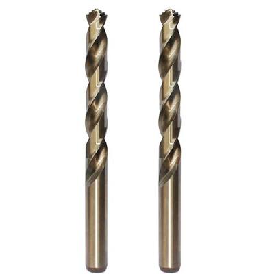 11mm x 2pcs M42 8% Cobalt Drill Bits for Stainless Steel and Hard Metal