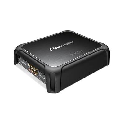 Pioneer GM-DX874 1200W Max Class D Bridgeable 4-Channel Car Amplifier | Bass Boost Control, Remote Bass Knob Included, Hi-Res Certified, Gold Terminals