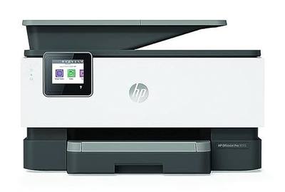 HP OfficeJet Pro 9015 All-in-One Wireless Printer, with Smart Home Office Productivity, Instant Ink, Works with Alexa (1KR42A)