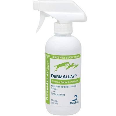 Dechra DermAllay Oatmeal Spray Conditioner for Cats and Dogs 12 oz,White