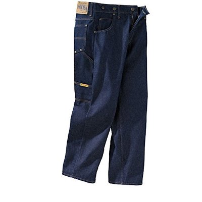 Prison Blues Men's Work Jeans (7 Pocket) with Suspender Buttons