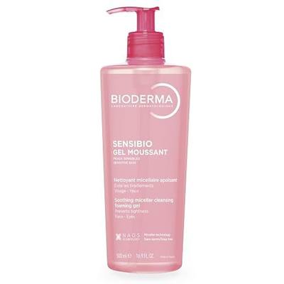 Bioderma Sensibio Foaming Gel Cleansing and Make-Up Removing Refreshing feeling for Sensitive Skin Unscented