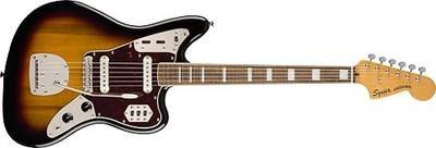 Squier Classic Vibe 70s Jaguar Electric Guitar, with 2-Year Warranty, 3-Color Sunburst, Laurel Fingerboard