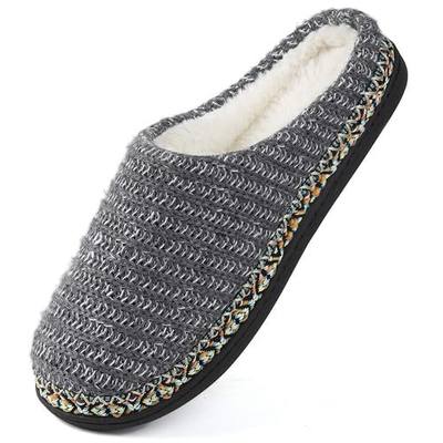 RockDove Women's Birch Sweater Knit Memory Foam Slipper