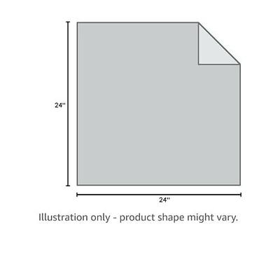 Waylander Carbon Felt Welding Blanket - Made in USA; Flame Retardant Fabric Up to 1800°F; Easy to Cut Fire Proof Mat