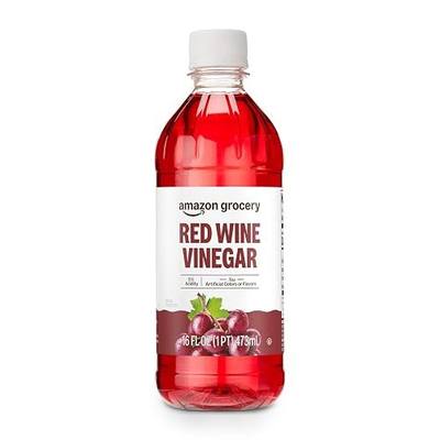 Amazon Grocery, Red Wine Vinegar, 16 Fl Oz (Previously Happy Belly, Packaging May Vary)