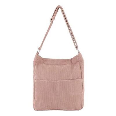 Women Shoulder Bags Corduroy Crossbody Bag Handbag Purse Hobo Tote Bags
