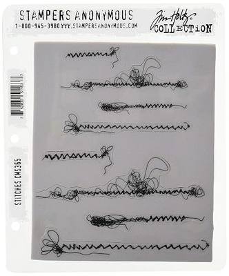 Stampers Anonymous ClngStp THoltz Stitches, None