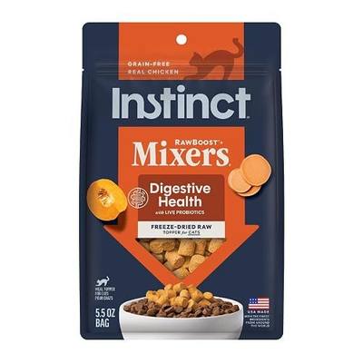 Instinct Freeze Dried Mixers, Cat Food Toppers, Digestive Health, 5.5 oz