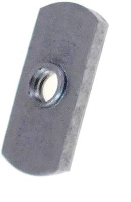20 Pack 1/4-20 Spot Weld Nuts - Double Tab - Center Hole Design Spot Weld Nut - Low-Carbon Steel (20)