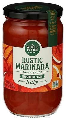 Whole Foods Market, Marinara Pasta Sauce, 24.3 Ounce