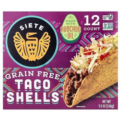 Siete Family Foods, Taco Shells Grain Free, 5.5 Ounce