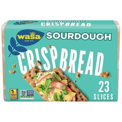 Wasa, Crispbread Sourdough Rye, 9.7 Ounce