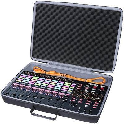 co2CREA Hard Travel Case for Akai APC40 MKII Ableton Performance Controller | Organized Interior, Shock-Absorbing Foam Interior, Carrying Handle, Travel Storage Bag