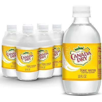 Canada Dry Tonic Water, 10 fl oz plastic bottles, 6 pack