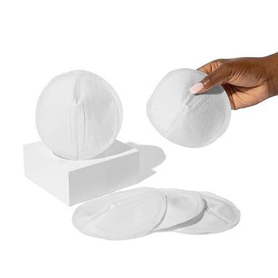 Motif Medical Disposable Nursing Pads for Women - Breathable Breast Milk Pads w/ Adhesive Strips - Individually Wrapped, Contoured Nursing Breast Pads - Nipple Covers for Breastfeeding (Pack of 60)