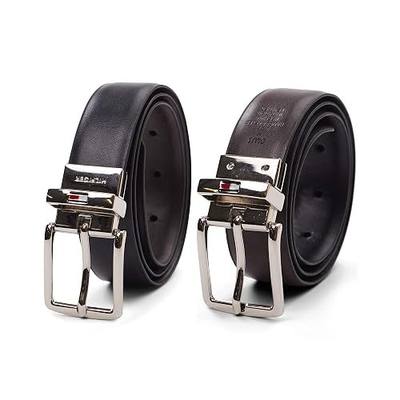 Tommy Hilfiger Big Boys' Two-in-One Reversible Dress Belt